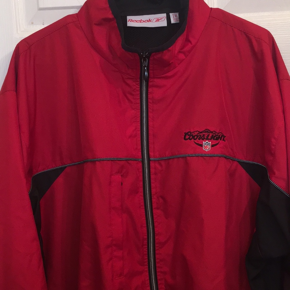Retro NFL CoorsLight Reebok windbreaker